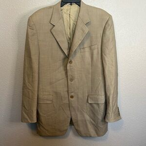 Canali 100% Wool Suiting Jacket Size 52